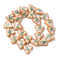 Фарфоровые бусины ручной работы PORC-C008-02A