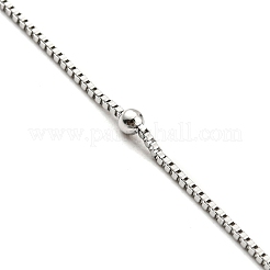 Не тускнеющие цепочки-спутники из нержавеющей стали 304 NJEW-P285-02P