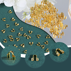 600шт латунная проволочная защита&nbsp;KK-SP0001-95G