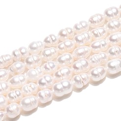 Нити из натурального культивированного пресноводного жемчуга PEAR-T006-06