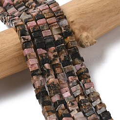 Природные родонит бисер нитей G-A280-C11-01