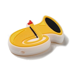 Фокальные бусины из пищевого силикона для трубы SIL-A006-13