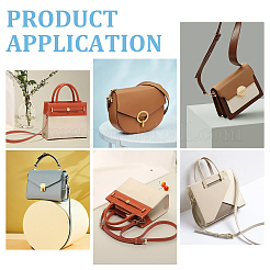 8 комплект 2-х цветных застежек для кошелька&nbsp;DIY-WR0003-53