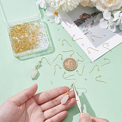 150 шт латунные серьги крючки KK-UN0004-63