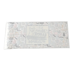 Прозрачная пленка с изображением животных STIC-P009-A04