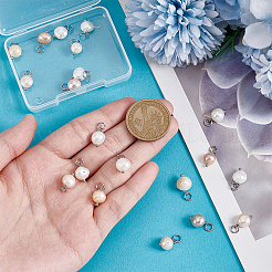 20 шт. натуральный культивированный пресноводный жемчуг&nbsp;PALLOY-PH01885