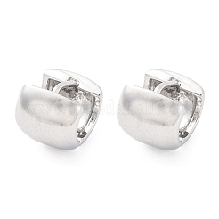 Латунные серьги обруча EJEW-Q015-21B-P