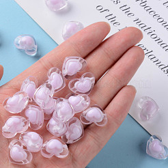 Прозрачные акриловые бусины&nbsp;TACR-S152-08A-09