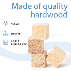 100 шт. необработанный деревянный материал для резьбы по дереву WOOD-SP0001-45