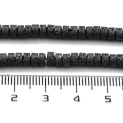 Бусы из натуральной лавы G-H303-C12