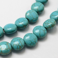 Нити из синтетического говлитового бисера X-G-P228-12-10mm