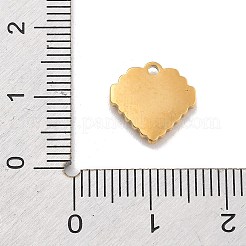 Подвески из нержавеющей стали 304 со стразами&nbsp;STAS-M092-06G-05