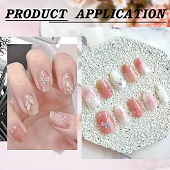 42 шт. 7-х цветные стеклянные кабошоны из сплава MRMJ-SC0001-18