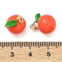 Латунь эмаль подвески&nbsp;KK-F933-14G-02