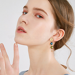 50 шт. ионное покрытие (IP) 304 нержавеющая сталь гвоздики фурнитура для сережек STAS-DC0012-98