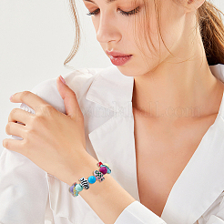 20 шт. окрашенные стеклянные бусины&nbsp;BLOW-PA0001-01