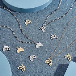 16 шт. 8 стиля ионного покрытия (IP) подвески из нержавеющей стали 304 STAS-UN0028-39