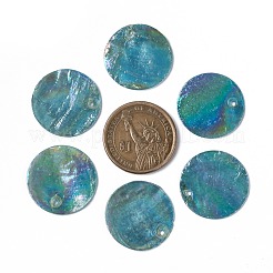 Ab цвет подвески capiz оболочки SSHEL-T008-01A