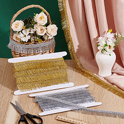 9.2 ярд двухцветных полиэстеровых лент с кисточками&nbsp;OCOR-GA0002-18