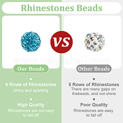 200 шт. Проложить бусины для дискотечного шара&nbsp;RB-PH0001-41D