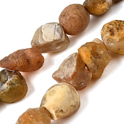 Природные Ботсвана агат бисер нитей G-S386-C10