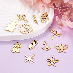 48 шт. 12 подвески из нержавеющей стали 304&nbsp;STAS-YS0001-11