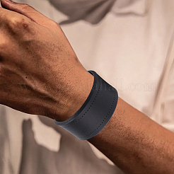 Браслеты из телячьей кожи с плоскими краями&nbsp;BJEW-WH20007-09C