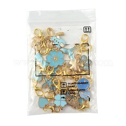 20шт 20 стиля подвеска из сплава эмали украшения&nbsp;HJEW-FS00044