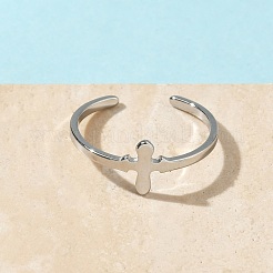 Регулируемые манжетные кольца из нержавеющей стали 304 RJEW-Z105-01P-05