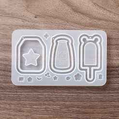 Пищевые силиконовые Молды для бутылок и леденцов в форме мороженого&nbsp;LS-SIMO-D001-04