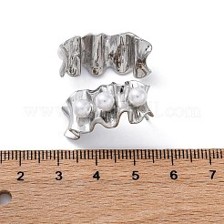 Латунь серьги EJEW-R016-25P