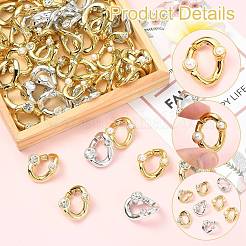 90 шт. 3 стиля быстроразъемных соединений из АБС-пластика&nbsp;KY-CJ0002-16