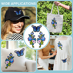 16 шт. полиэстеровые нашивки на одежду&nbsp;PATC-MA0001-38