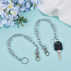 2шт стеклянный брелок&nbsp;HJEW-SC0002-31