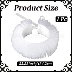 1 шт. полиэстеровый воротник AJEW-CY0001-47B