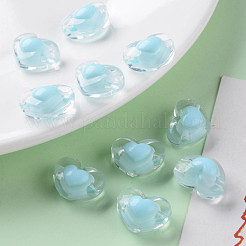 Прозрачные акриловые бусины&nbsp;TACR-S152-08A-10