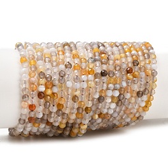 Природные Ботсвана агат бисер нитей&nbsp;G-A129-3mm-18