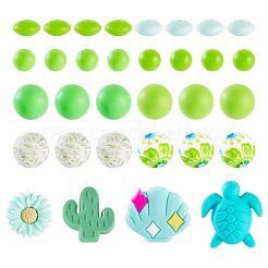 Летняя тематика пищевые экологически чистые силиконовые бусины SIL-TA0002-72