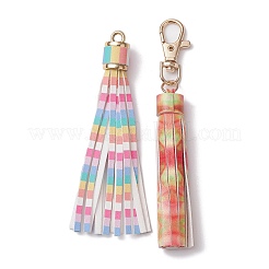 Пу кожа кисточкой украшения кулон FIND-XCP0002-67