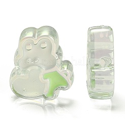 УФ-покрытие Радужные радужные акриловые эмалевые бусины&nbsp;OACR-G012-07D