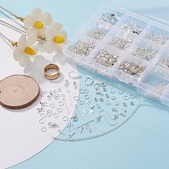 Металлические наборы ювелирных изделий&nbsp;DIY-YW0001-23S