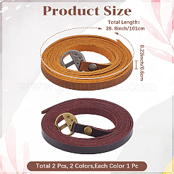 2 шт. 2 цвета BJEW-CL0001-14