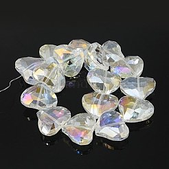 Гальванические стеклянные бусины&nbsp;X-EGLA-E004-09