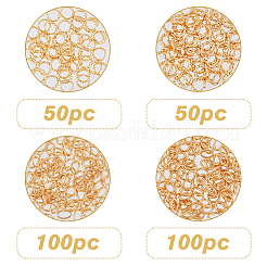 4 тип латунных открытых соединительных колец&nbsp;KK-HY0001-60