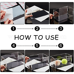 Прозрачные акриловые витрины AJEW-WH0020-59A