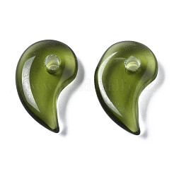 Прозрачные стеклянные подвески&nbsp;GLAA-S066-003B