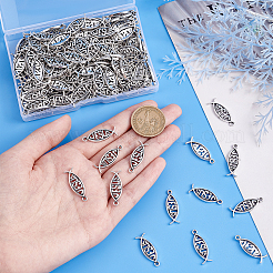 Сплавочные подвески тибетского стиля&nbsp;PH-TIBEP-G020-09AS-WH