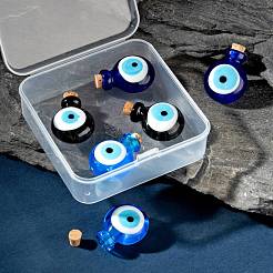 6 шт. 3 цвета ручной работы лэмпворк подвески для флаконов духов&nbsp;LAMP-LS0001-16