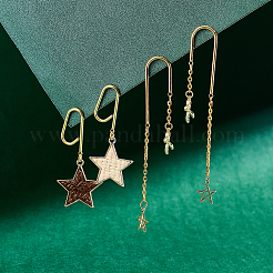 12 пара 2 стилей сережек-гвоздиков из нержавеющей стали 304 STAS-BC0003-07