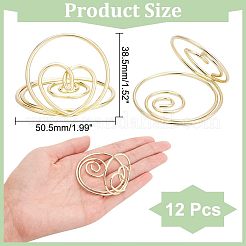 Железные держатели карт AJEW-WH0318-02G